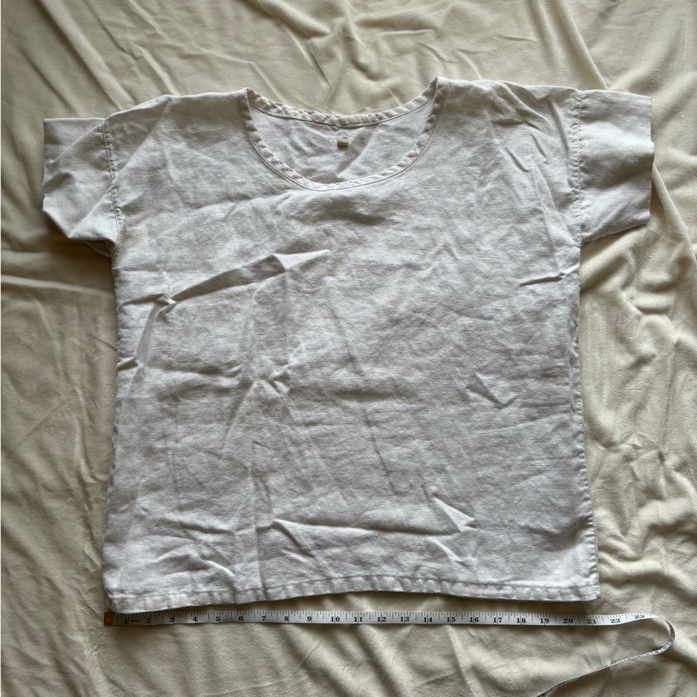 Bear & Grace linen top